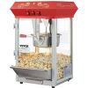 Popcorn Maker, 850W Popcorn Popper Machine, 8 Oz Kettle Makes 48 Cups per Batch, Countertop Popcorn Maker with Tempered Glass, Includes 4 Scoops, Mov