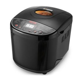 VEVOR Bread Maker, 19-in-1 2LB Dough Machine, Nonstick Ceramic Pan Automatic Breadmaker with Gluten Free Setting, Whole Wheat Bread Making, Digital,