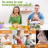 Kitchen Electric Can Opener: Open Your Cans with A Simple Push of Button - Smooth Edge, Food-Safe and Battery Operated Handheld Can Opener  with Manu