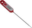 Escali AH1 Stainless Steel Oven Safe Meat Thermometer; Extra Large 2.5-inches Dial; Temperature Labeled for Beef; Poultry; Pork; and Veal Silver NSF