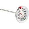 Escali AH1 Stainless Steel Oven Safe Meat Thermometer; Extra Large 2.5-inches Dial; Temperature Labeled for Beef; Poultry; Pork; and Veal Silver NSF